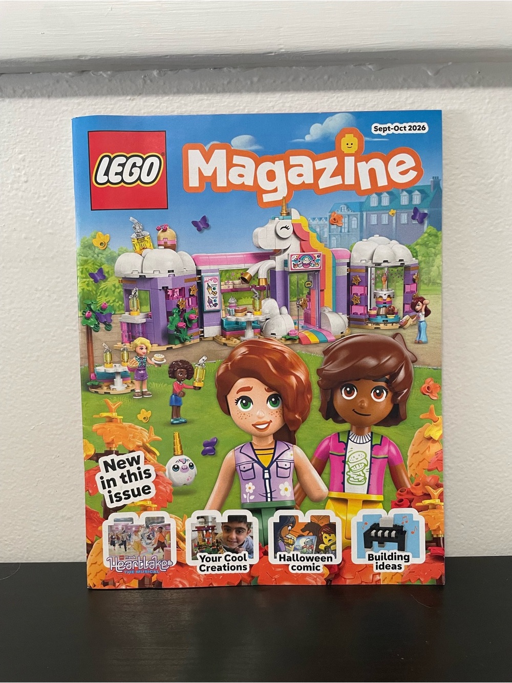 LEGO Magazine Sept-October 2026 w/ LegoLand Kids Ticket Halloween Fortnite